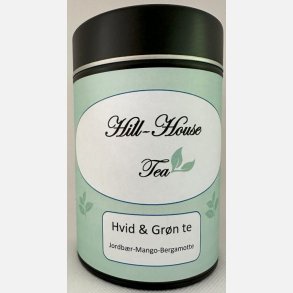 Hvid & Grn te, Jordbr-Mango-Bergamotte, 75g