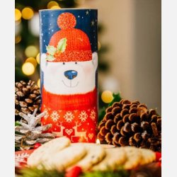 Polar Bear Tube, Shrewsbury Korender Biscuits, 240g. Bedst fr 2026-09-28