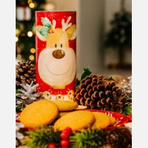 Christmas Reindeer Ginger Tube, 240g. Bedst fr 28-okt-26