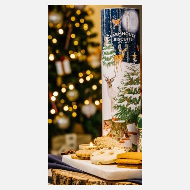 Julelandskab Oat Crumble Biscuits Tube, 300g. Bedst fr 2026-10-28