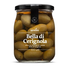 Gr�nne Bella di Cerignola oliven i saltlage, 580g. Bedst f�r 2026-11-24