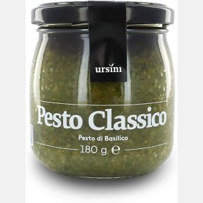 Pesto Classico i ekstra jomfru olivenolie, 180g. Bedst fr 2026-05-06